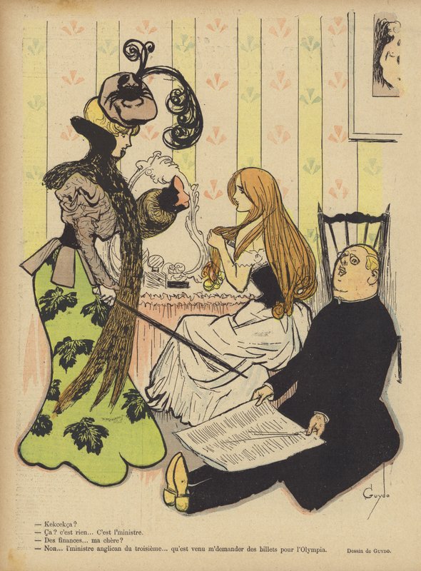 Ilustração para o riso de Guillaume Le Barrois dOrgeval