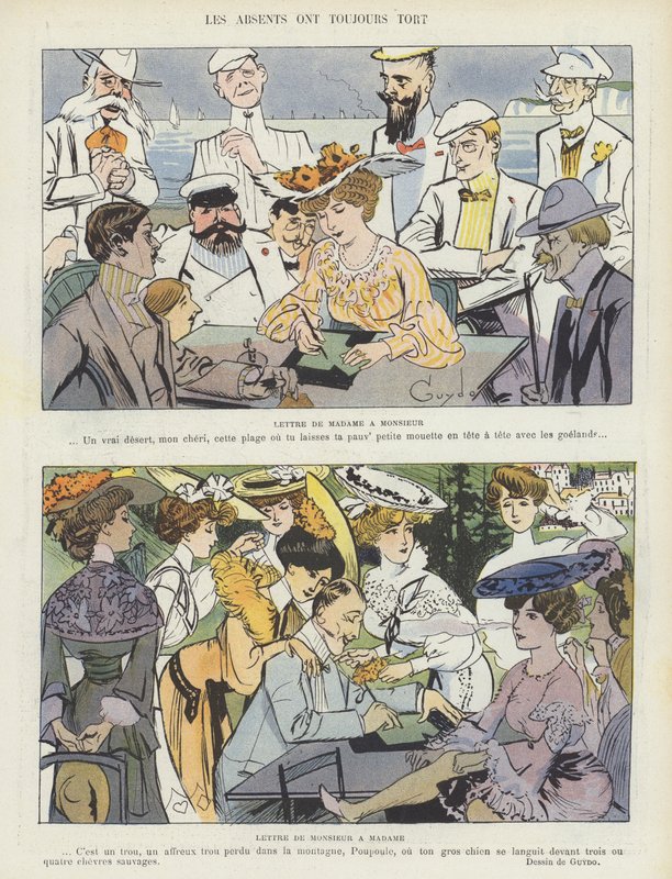 Ilustração para o riso de Guillaume Le Barrois dOrgeval