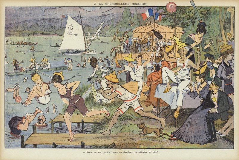 Ilustração para o riso de Guillaume Le Barrois dOrgeval