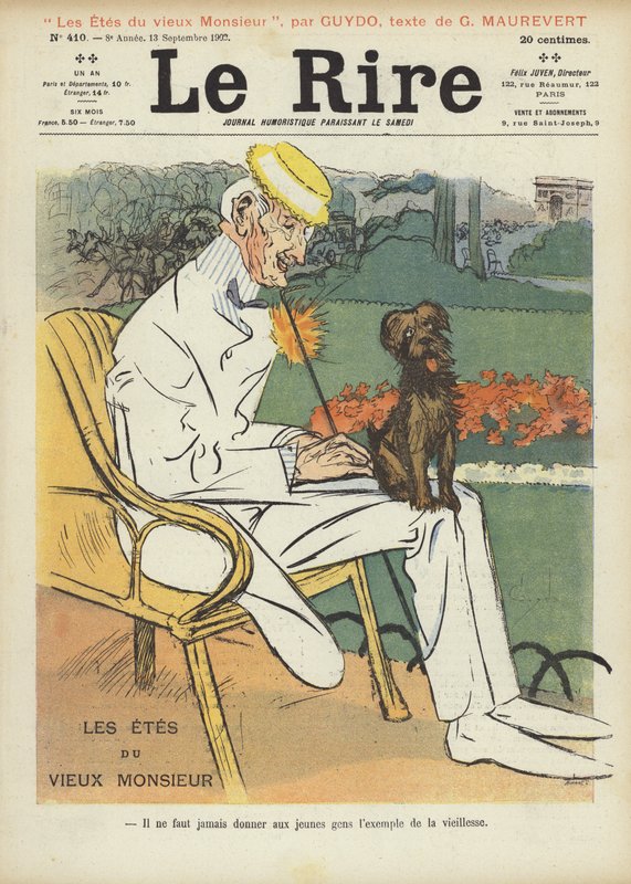 Ilustração para o riso de Guillaume Le Barrois dOrgeval