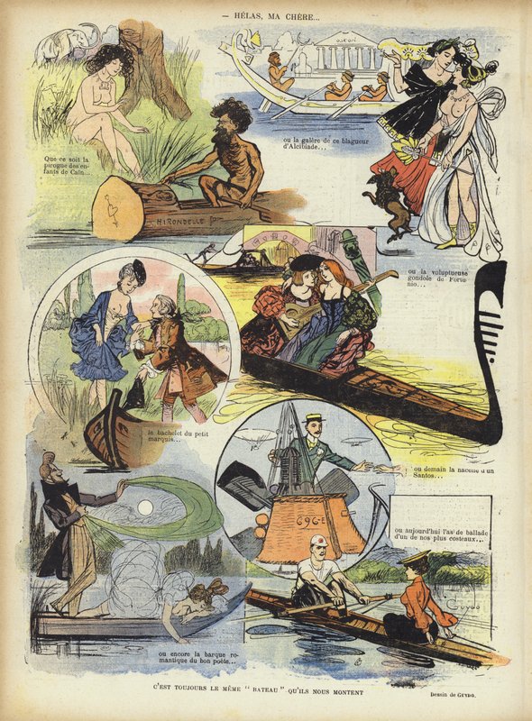 Ilustração para o riso de Guillaume Le Barrois dOrgeval
