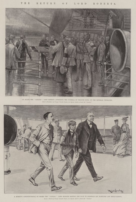 O retorno do senhor Roberts litho de Gurnell Charles Jennis