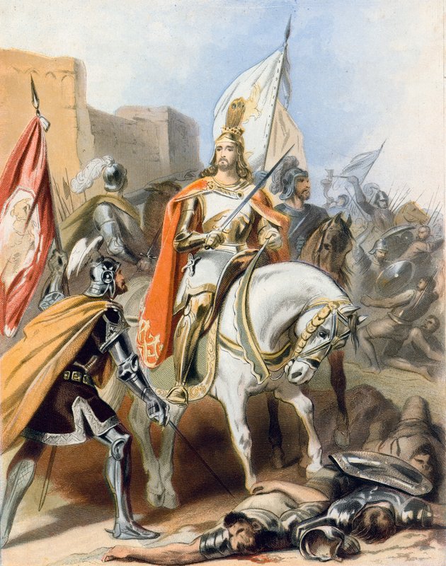 A reunião de Emmanuel e Capitão Credence de Gustav Bartsch