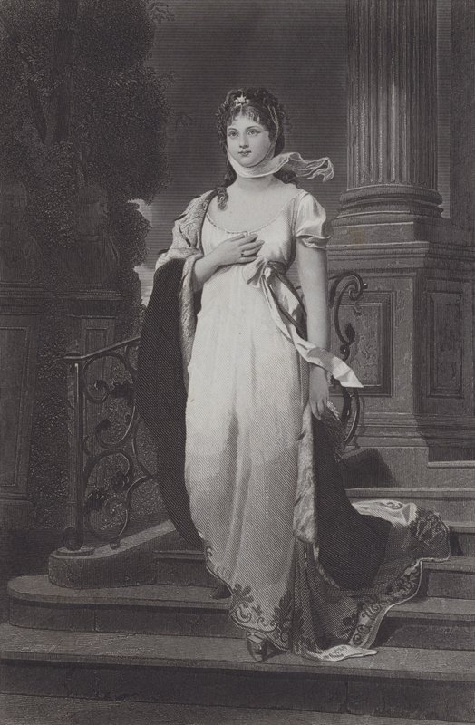 Louise, rainha consorte do rei Frederico Guilherme III da Prússia de Gustav Karl Ludwig Richter