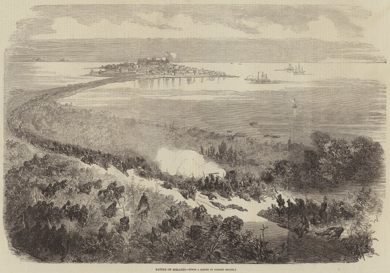 Batalha de Melazzo de Gustave Dore