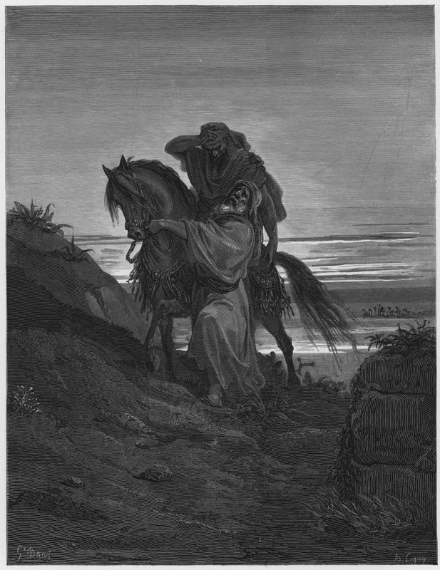 Gustave Dore Bíblia: O Bom Samaritano de Gustave Dore