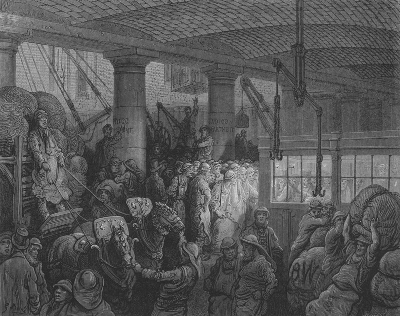 Docas De Santa Catarina de Gustave after Dore