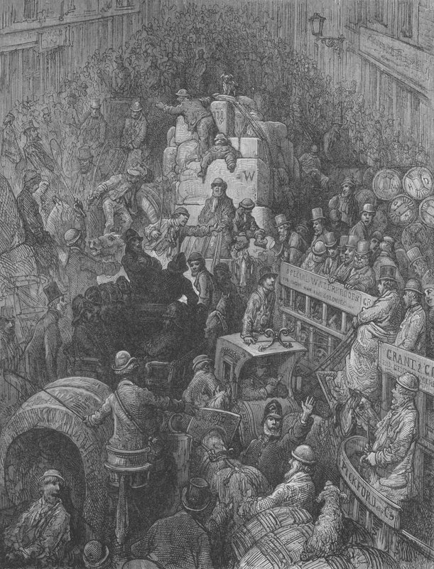 congestionamento de Gustave after Dore