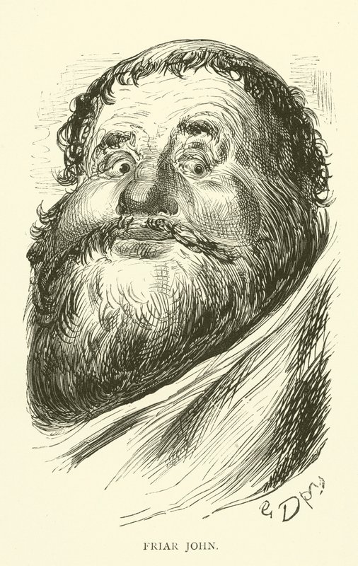 Ilustração para as obras de Rabelais de Gustave after Dore
