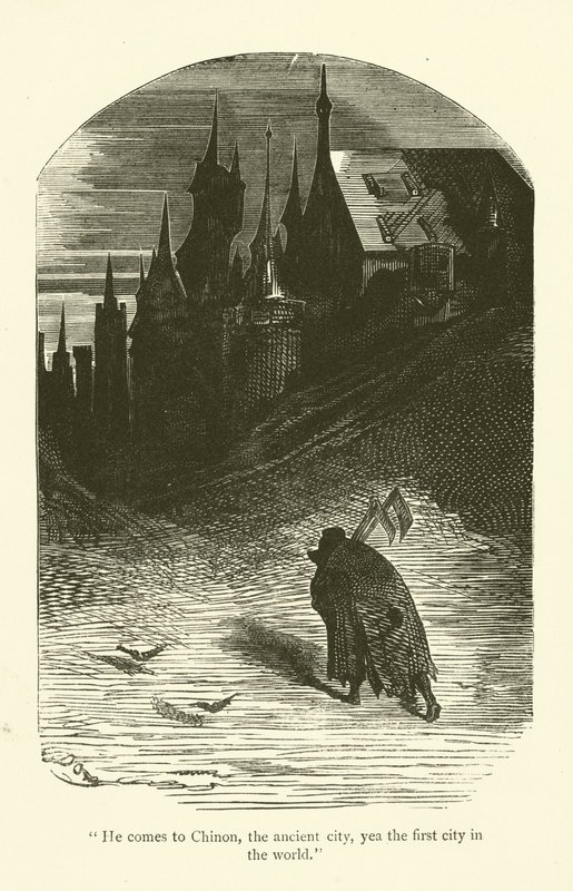 Ilustração para as obras de Rabelais de Gustave after Dore