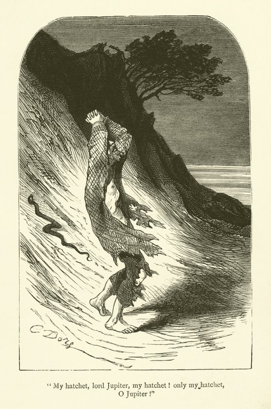 Ilustração para as obras de Rabelais de Gustave after Dore