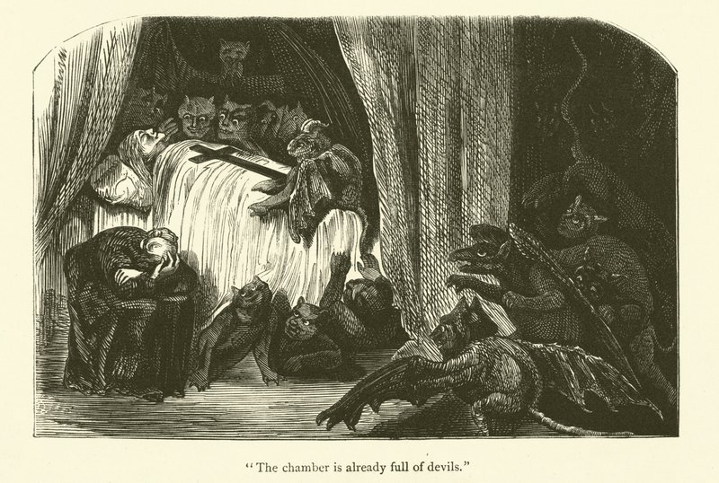 Ilustração para as obras de Rabelais de Gustave after Dore