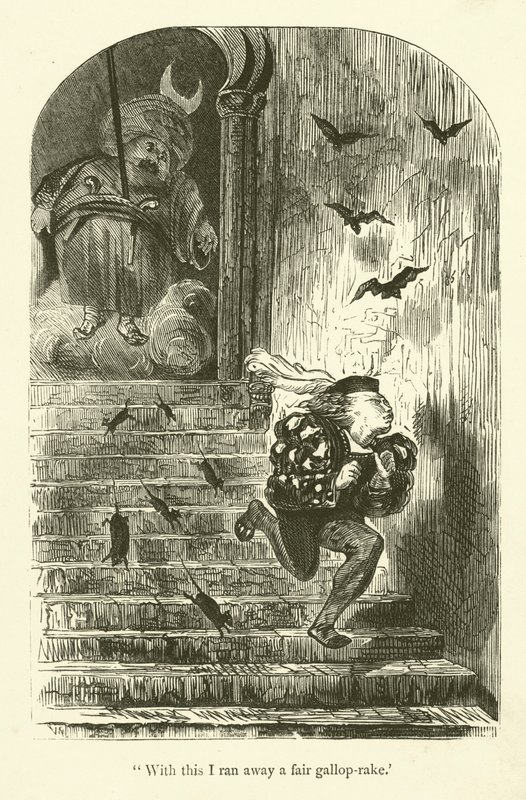 Ilustração para as obras de Rabelais de Gustave after Dore