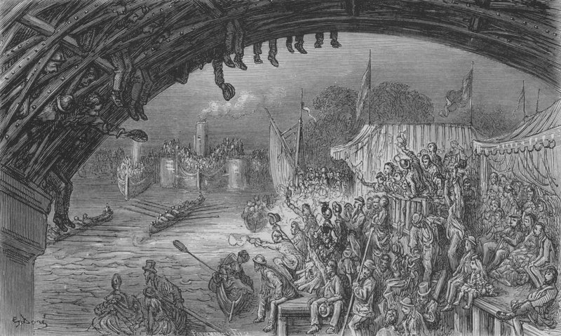LArrivee de Gustave after Dore