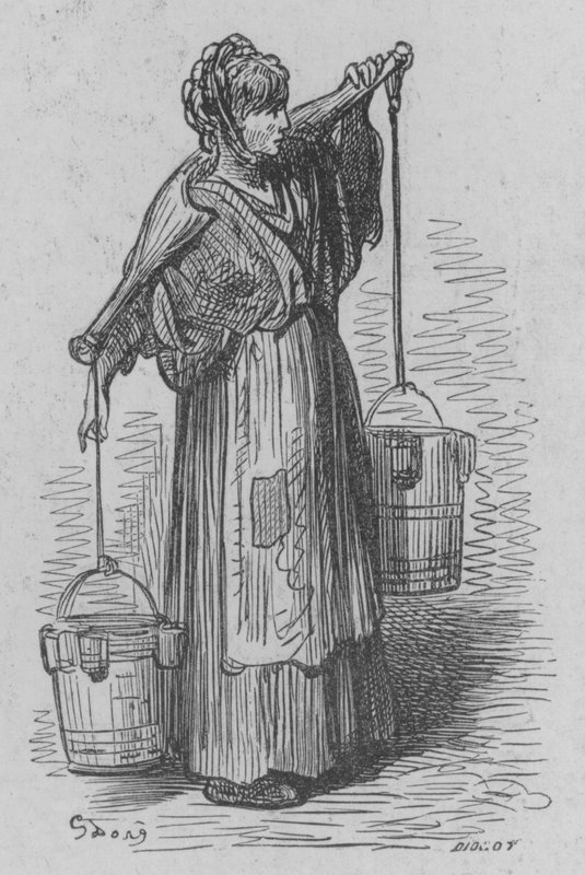 O Leiteria de Gustave after Dore