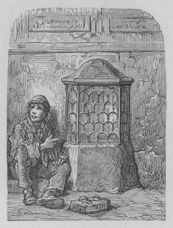 A pedra mais antiga de Londres de Gustave after Dore