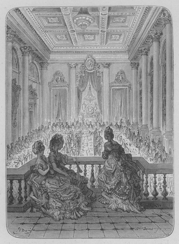 Jantar Des Orfevres de Gustave after Dore