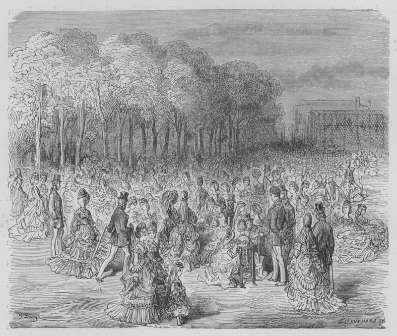 O jardim zoológico de Gustave after Dore