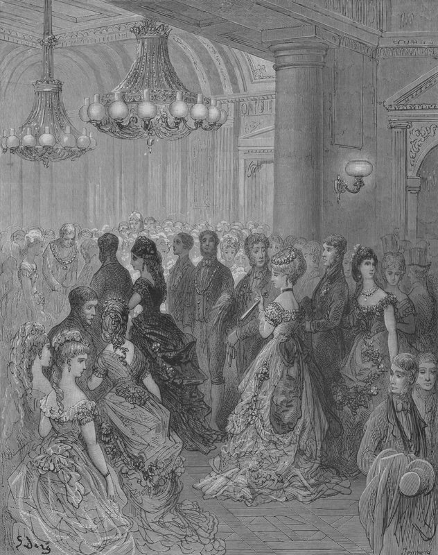 Casa apalaçada, Au Bal de Gustave after Dore