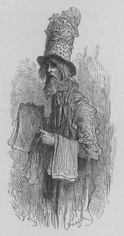 Comerciante De Papel Para Tomar As Moscas de Gustave after Dore
