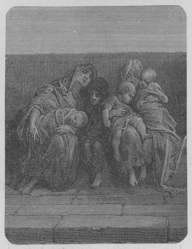 Mães e Filhos de Gustave after Dore