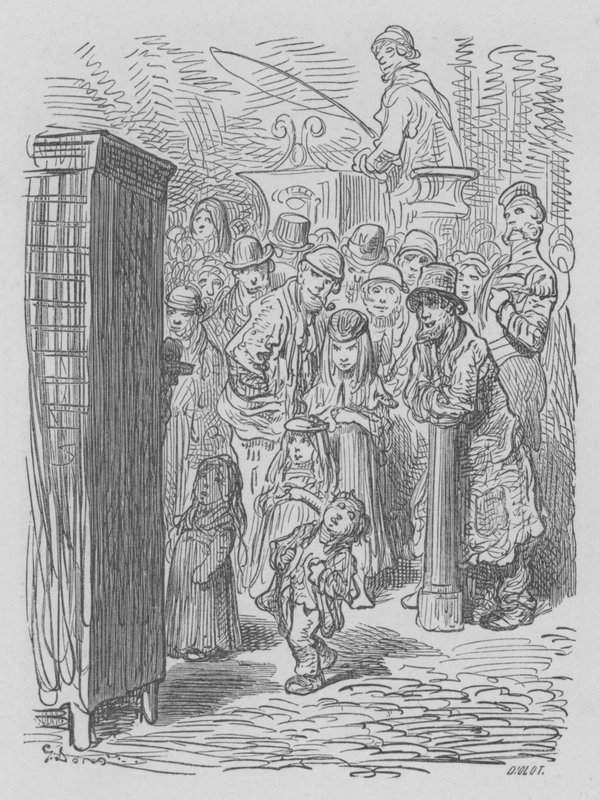 Punch Et Judy, Theatre Ambulant de Gustave after Dore