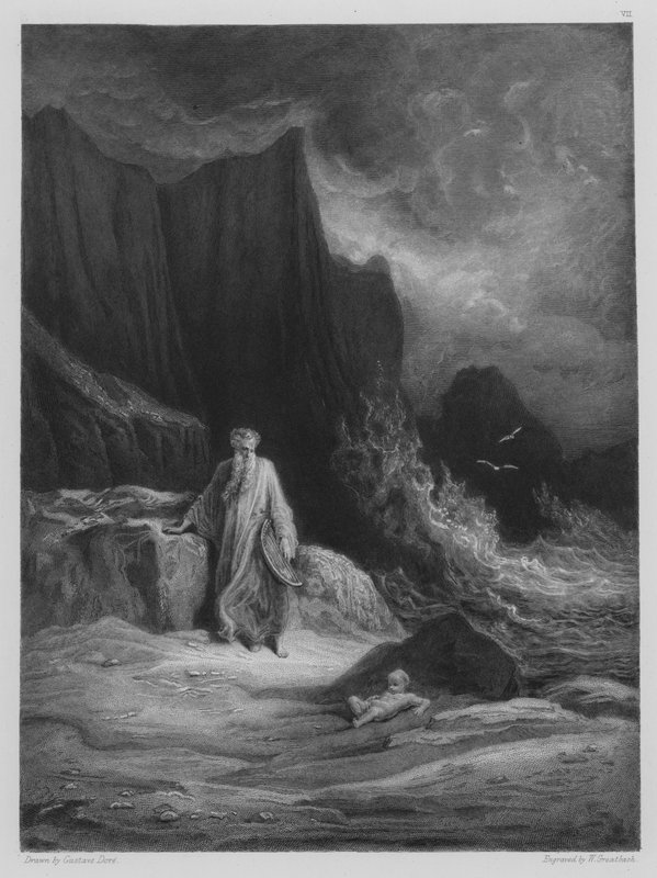 A descoberta do rei Arthur de Gustave after Dore