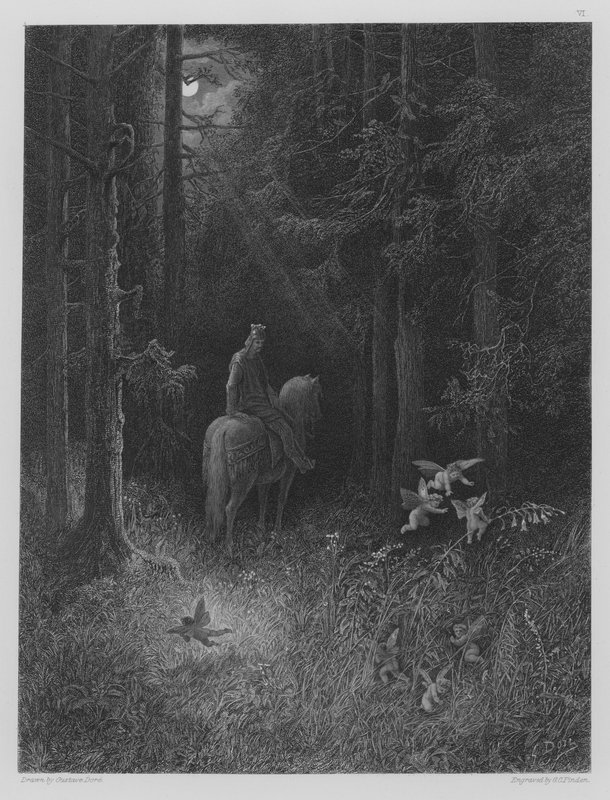 Os Sprites Alegrios de Gustave after Dore