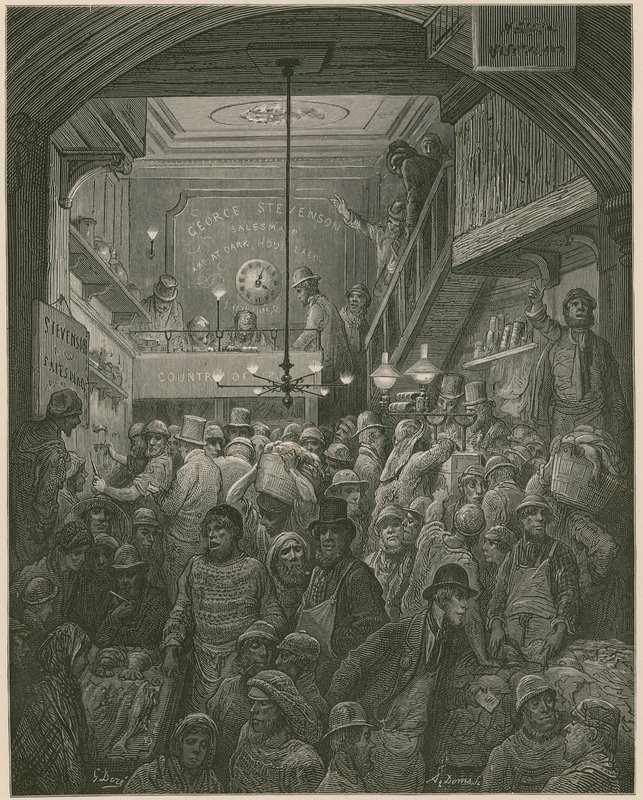 Billingsgate de Gustave Dore