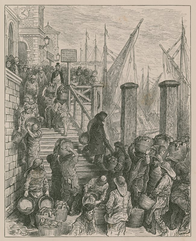 Billingsgate de Gustave Dore