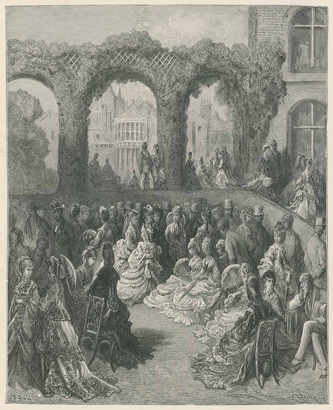 Holland House, Middlesex de Gustave Dore