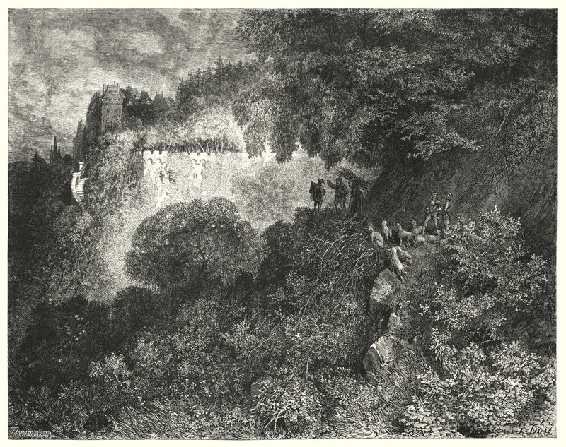 La Belle Au Bois Dormant; Bela Adormecida (gravação) de Gustave Dore