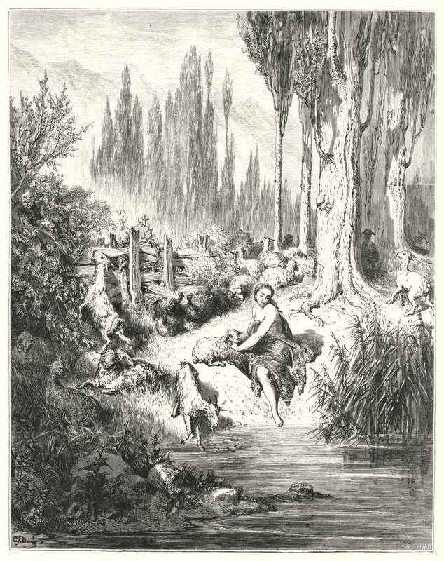 Pele de burro de Gustave Dore