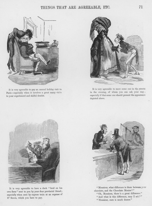 Esboços Humorosos e Grotescos de Gustave Dore (gravura) de Gustave Dore