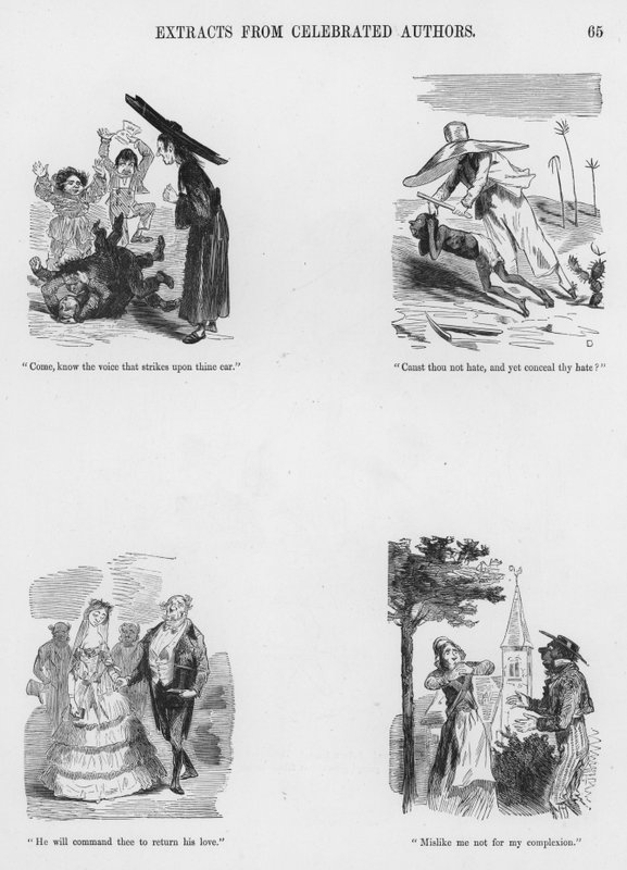 Esboços Humorosos e Grotescos de Gustave Dore (gravura) de Gustave Dore