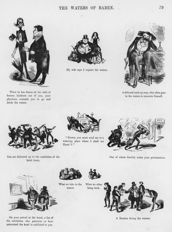 Esboços Humorosos e Grotescos de Gustave Dore (gravura) de Gustave Dore