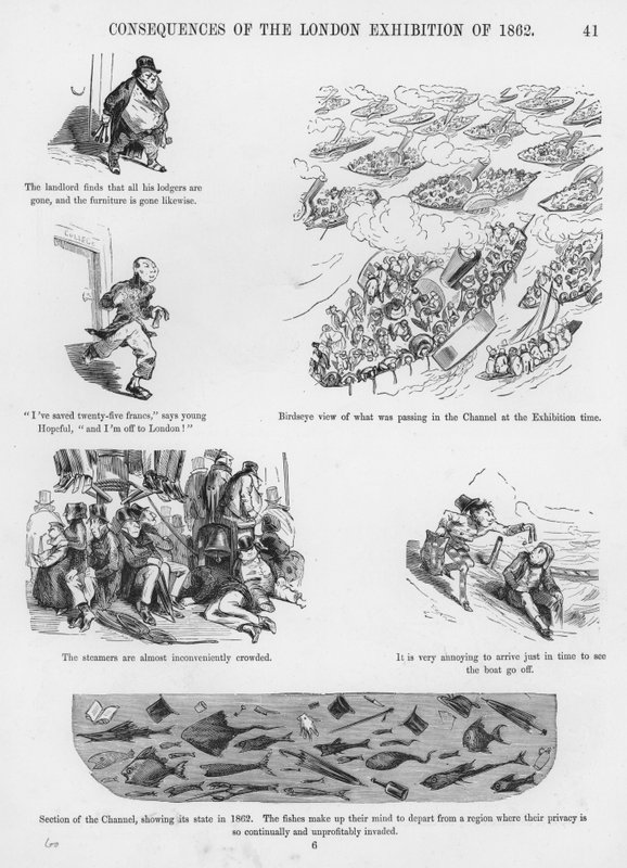 Esboços Humorosos e Grotescos de Gustave Dore (gravura) de Gustave Dore