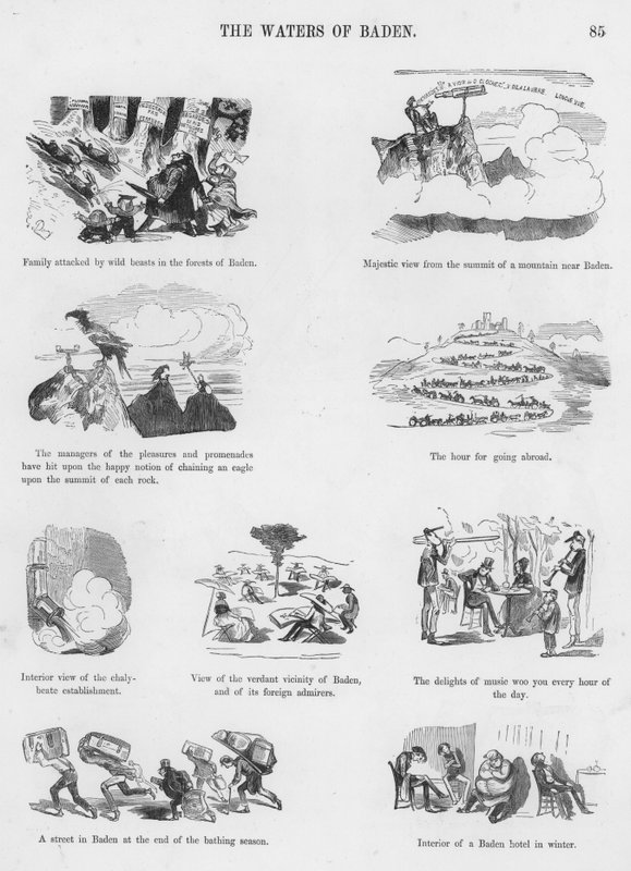 Esboços Humorosos e Grotescos de Gustave Dore (gravura) de Gustave Dore