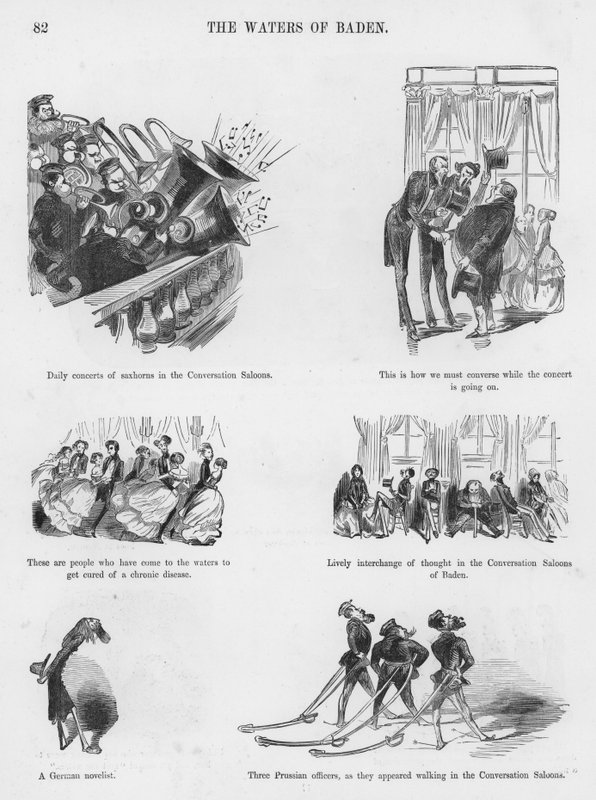 Esboços Humorosos e Grotescos de Gustave Dore (gravura) de Gustave Dore