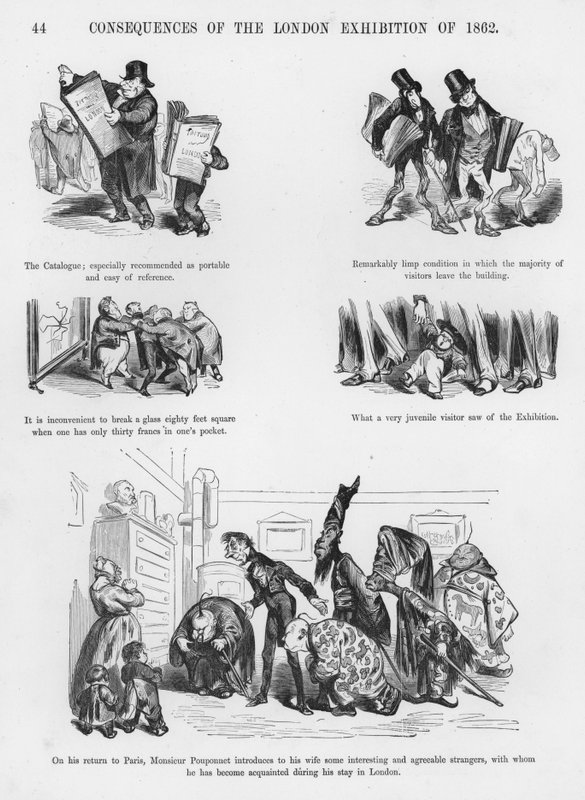 Esboços Humorosos e Grotescos de Gustave Dore (gravura) de Gustave Dore