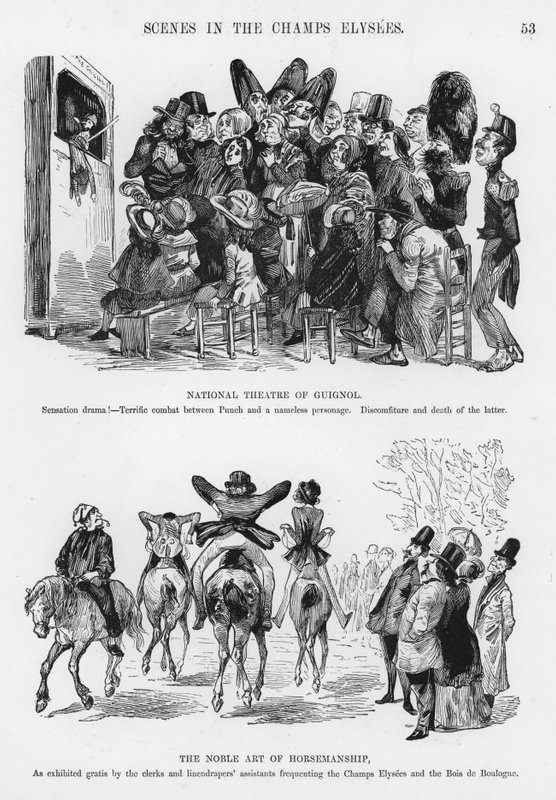 Esboços Humorosos e Grotescos de Gustave Dore (gravura) de Gustave Dore