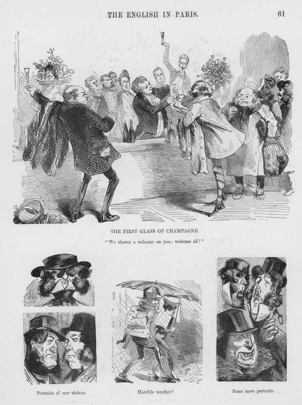 Esboços Humorosos e Grotescos de Gustave Dore (gravura) de Gustave Dore