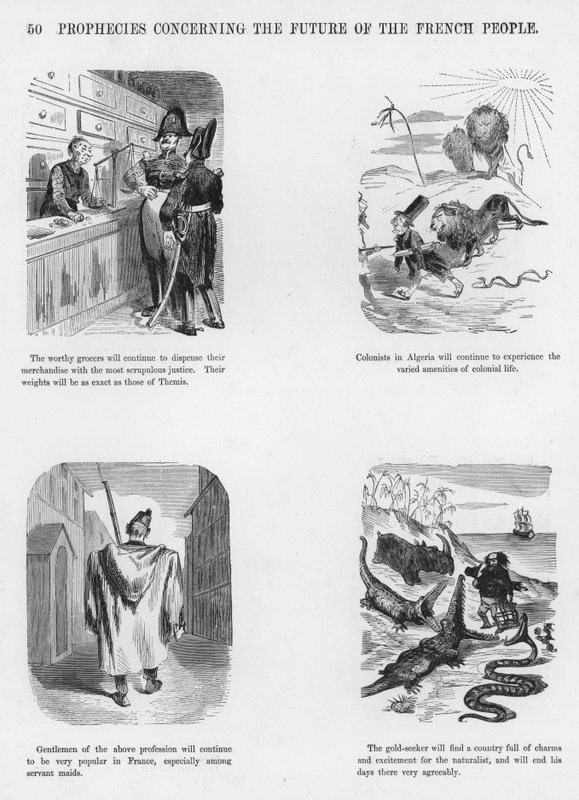 Esboços Humorosos e Grotescos de Gustave Dore (gravura) de Gustave Dore