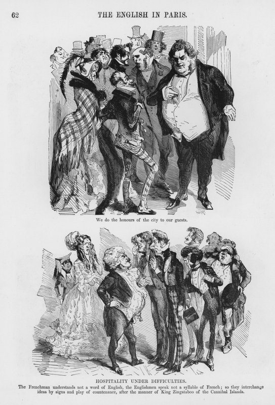 Esboços Humorosos e Grotescos de Gustave Dore (gravura) de Gustave Dore