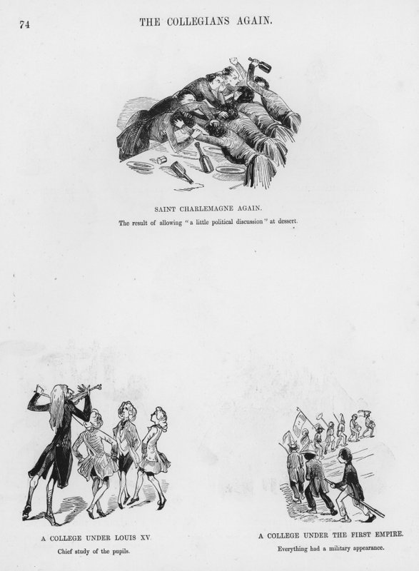 Esboços Humorosos e Grotescos de Gustave Dore (gravura) de Gustave Dore