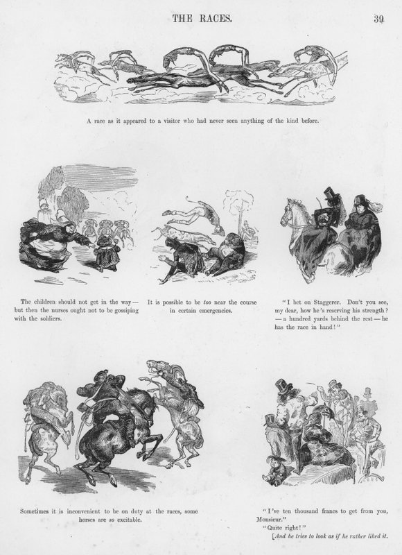 Esboços Humorosos e Grotescos de Gustave Dore (gravura) de Gustave Dore