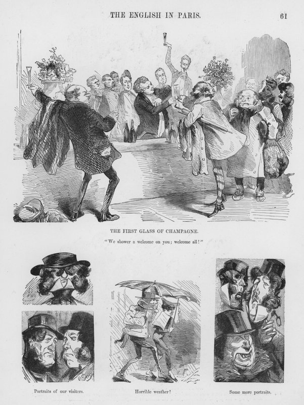 Esboços Humorosos e Grotescos de Gustave Dore (gravura) de Gustave Dore