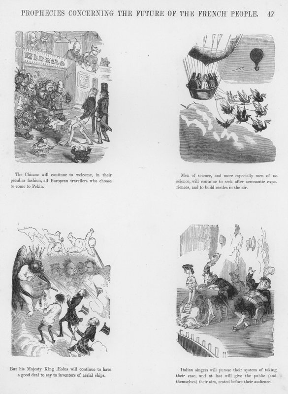 Esboços Humorosos e Grotescos de Gustave Dore (gravura) de Gustave Dore