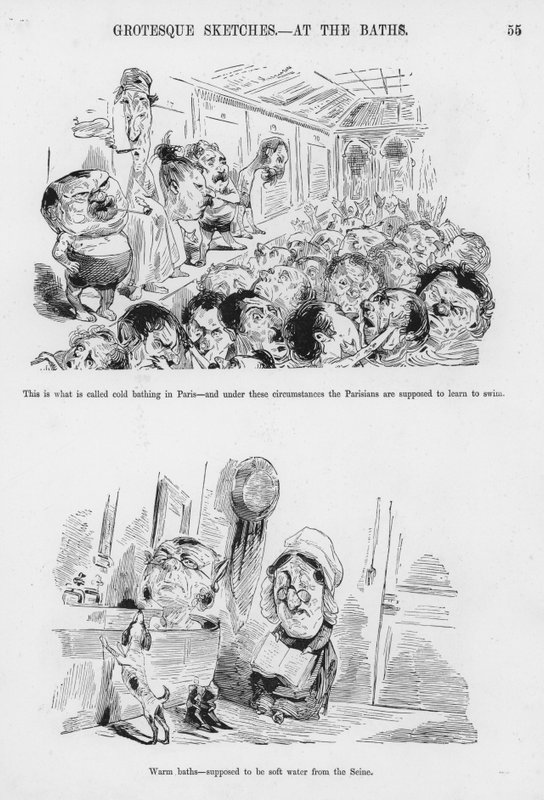 Esboços Humorosos e Grotescos de Gustave Dore (gravura) de Gustave Dore