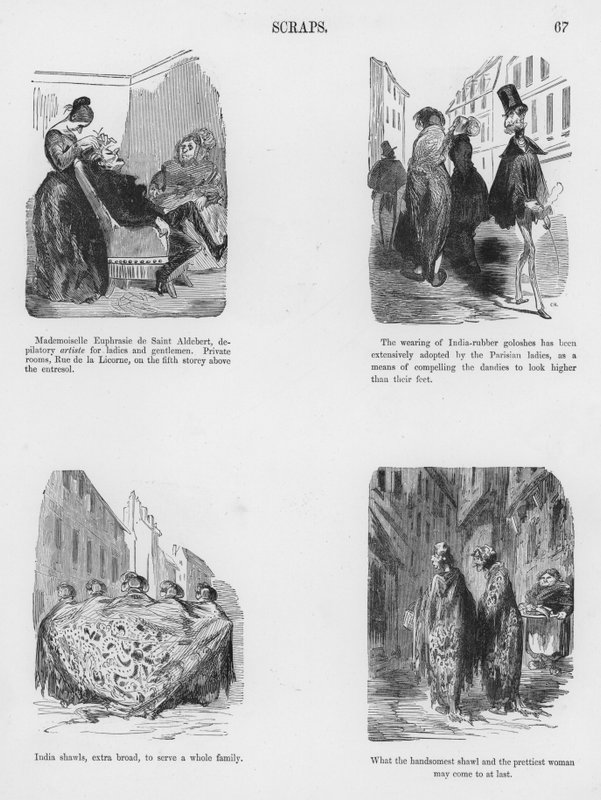 Esboços Humorosos e Grotescos de Gustave Dore (gravura) de Gustave Dore